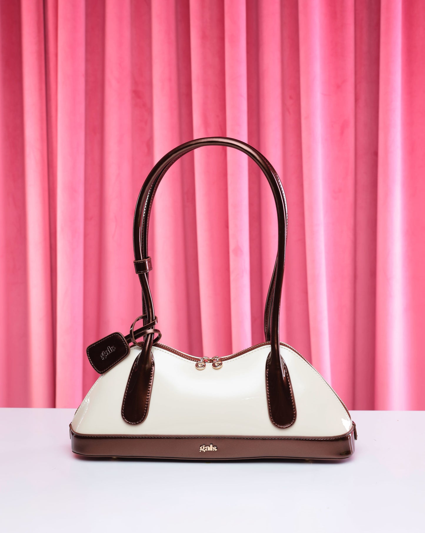 KAIA SE (BEIGE & METALLIC BROWN)