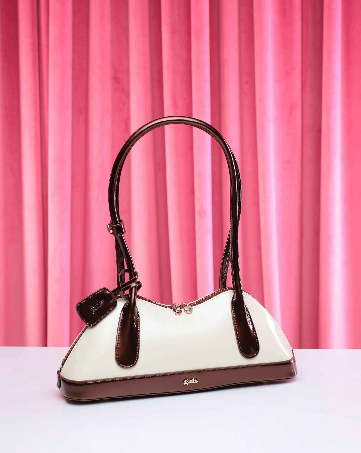 KAIA SE (BEIGE & METALLIC BROWN)