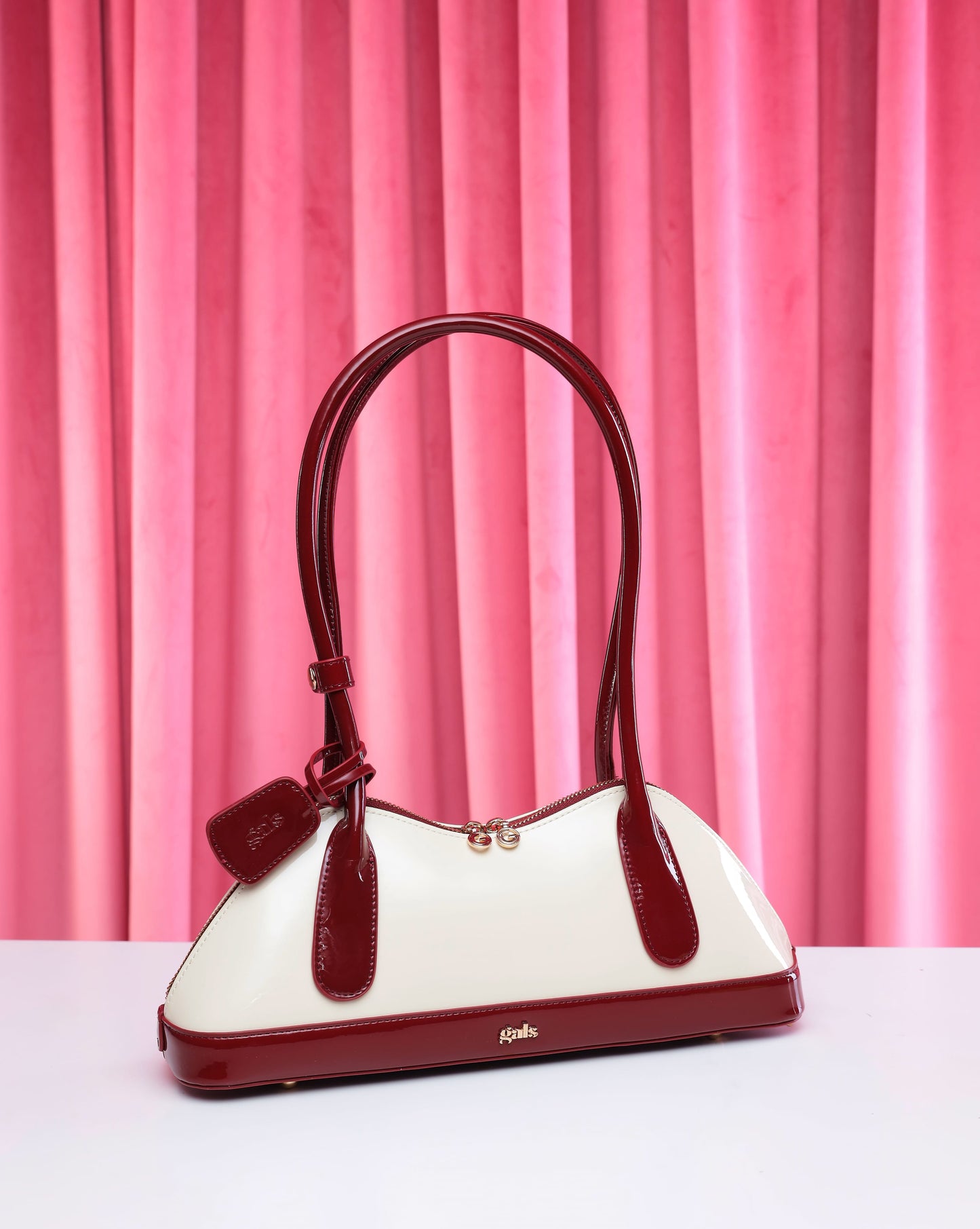 KAIA SE (BEIGE AND BURGUNDY)