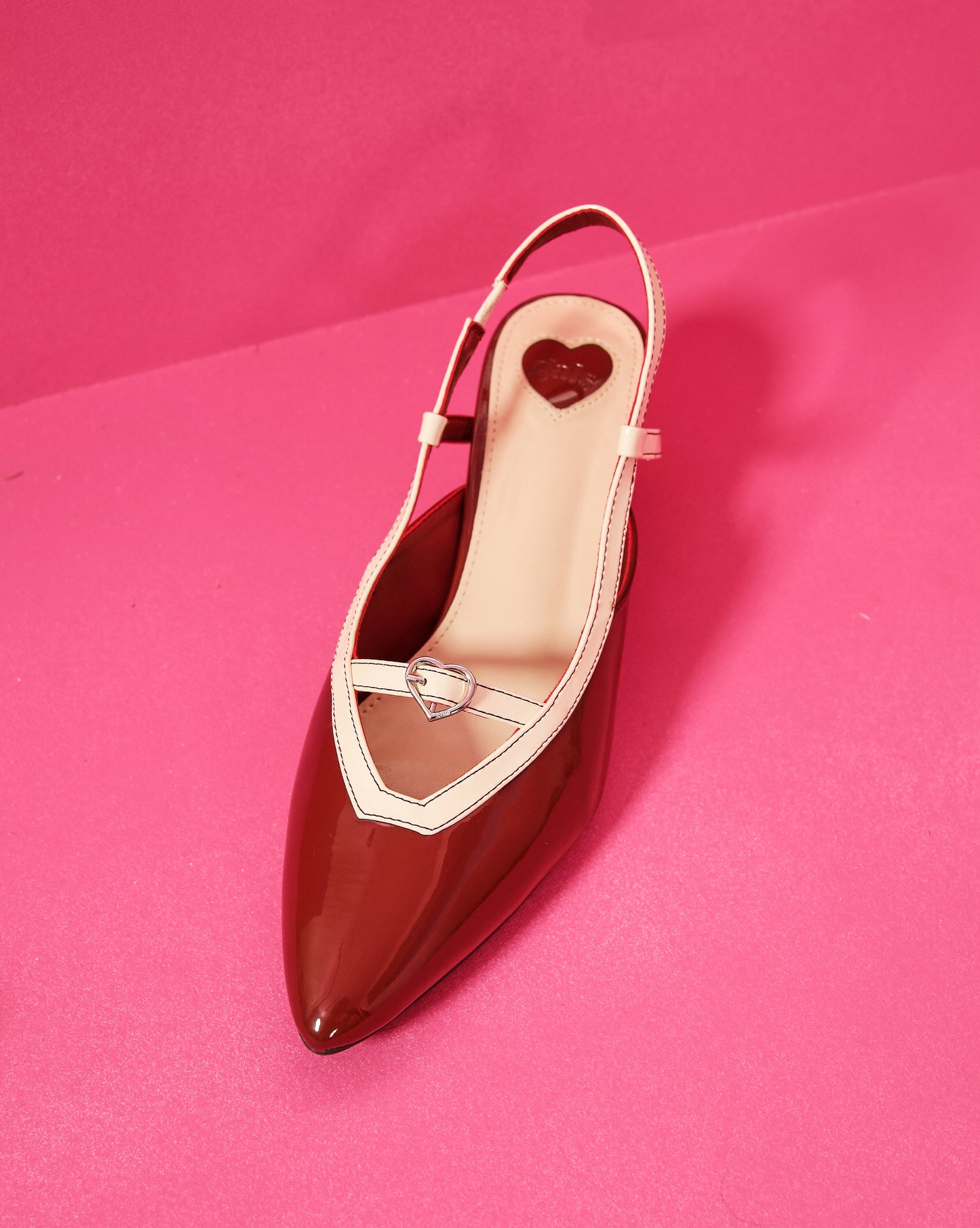 NEA HEELS (BURGUNDY)