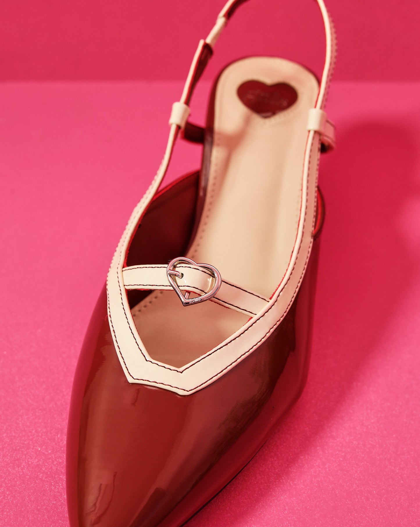 NEA HEELS (BURGUNDY)