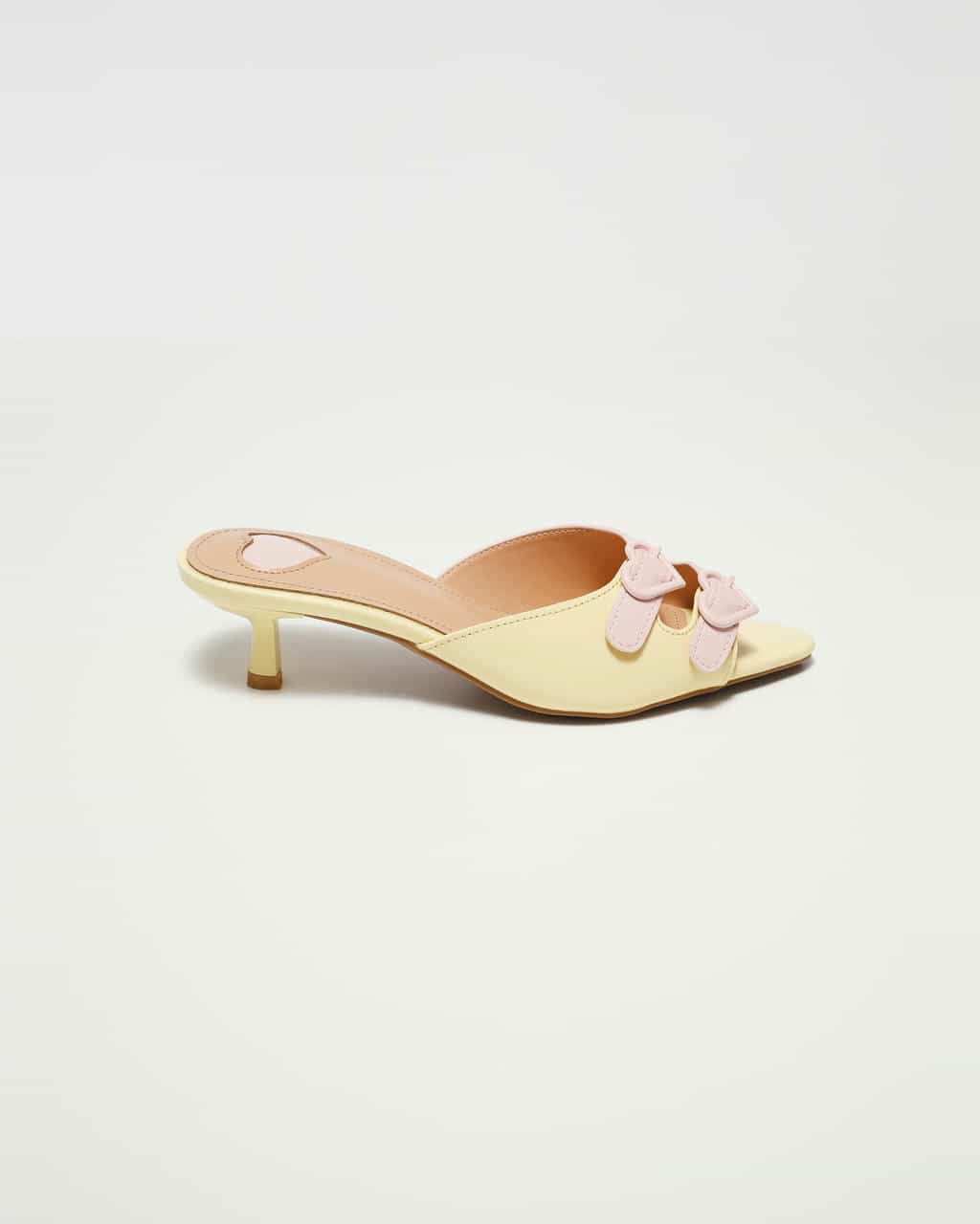 DOLCIE HEELS (BUTTER YELLOW)