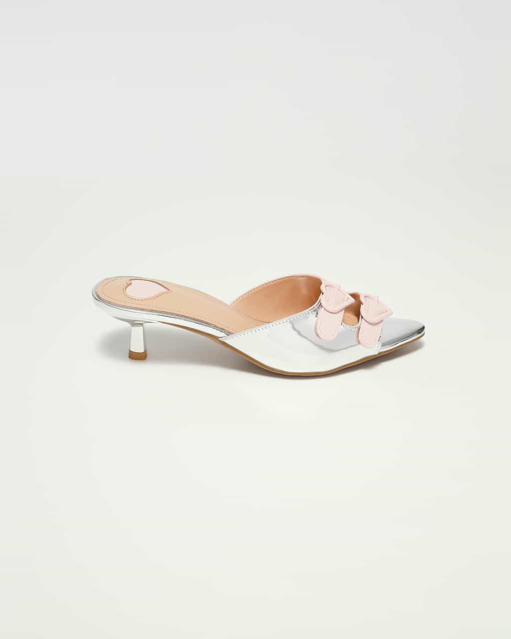 DOLCIE HEELS (SILVER METALLIC)