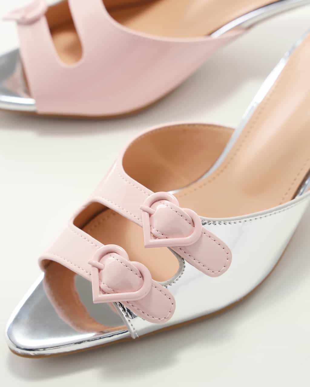DOLCIE HEELS (SILVER METALLIC)