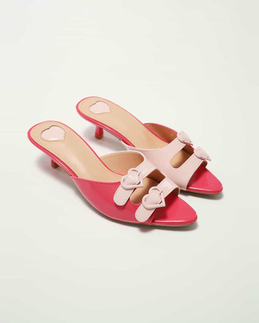 DOLCIE HEELS (HOT PINK)