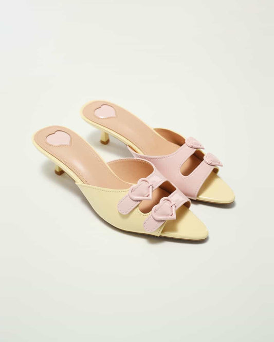 DOLCIE HEELS (BUTTER YELLOW)