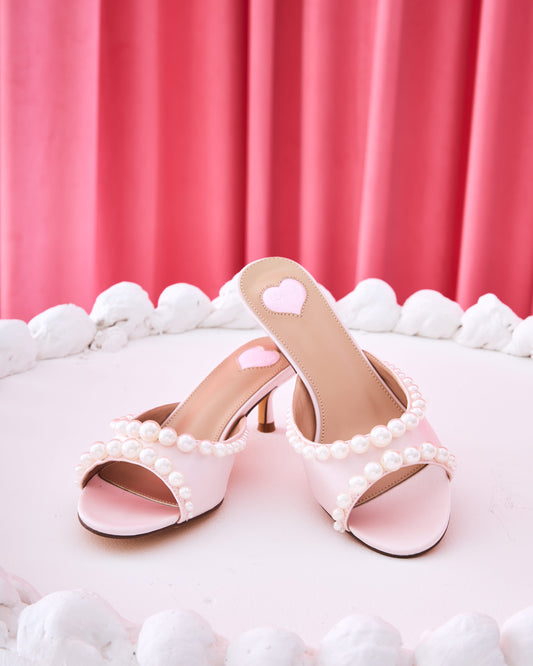 LUNA HEELS (BLUSH ROSE)
