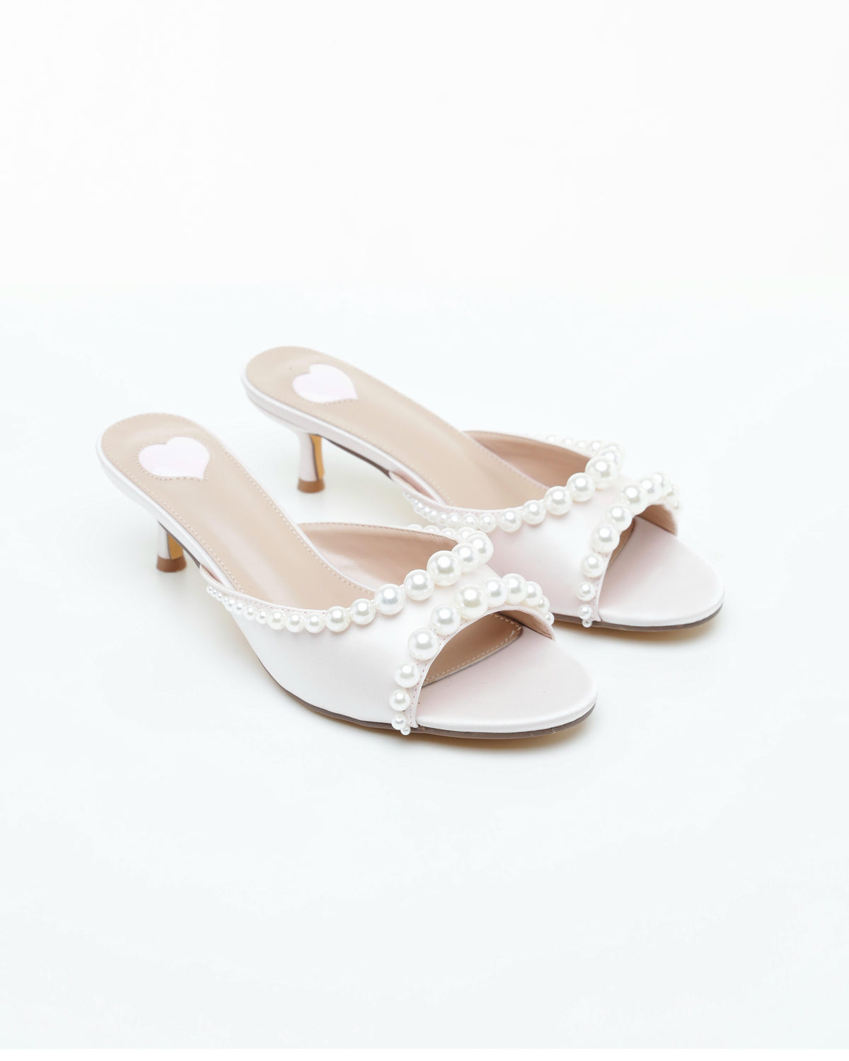 LUNA HEELS (BLUSH ROSE)