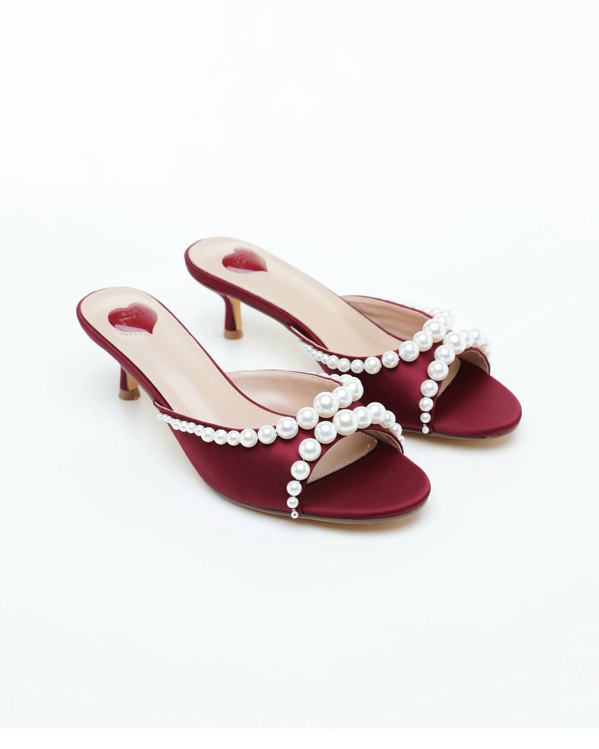 LUNA HEELS (WINE LUXE)