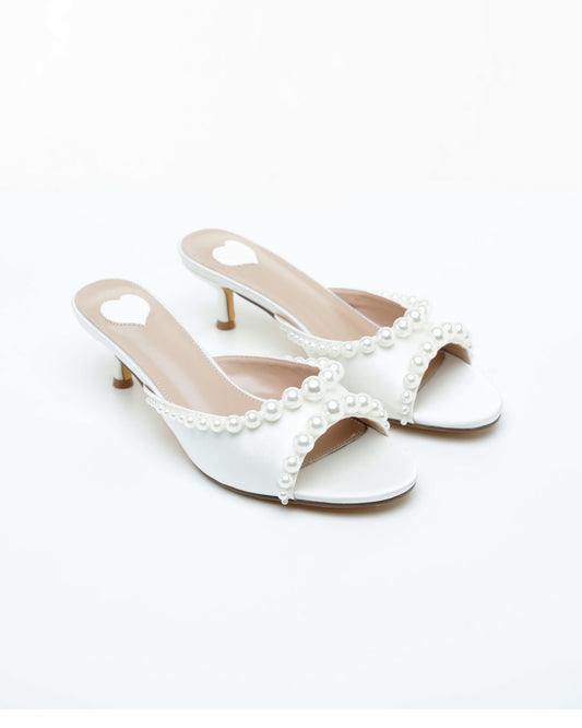 LUNA HEELS (IVORY PEARL)