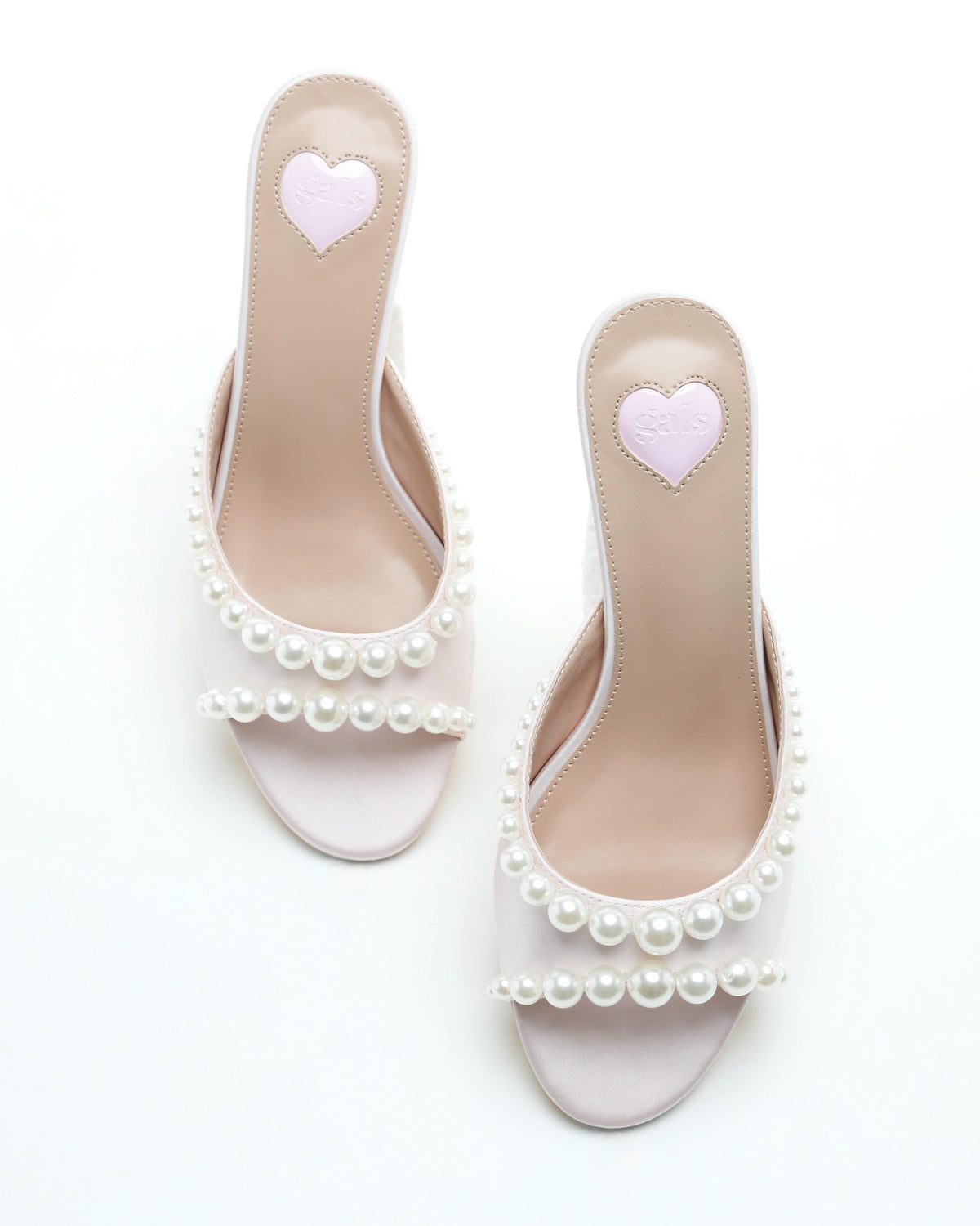 LUNA HEELS (BLUSH ROSE)