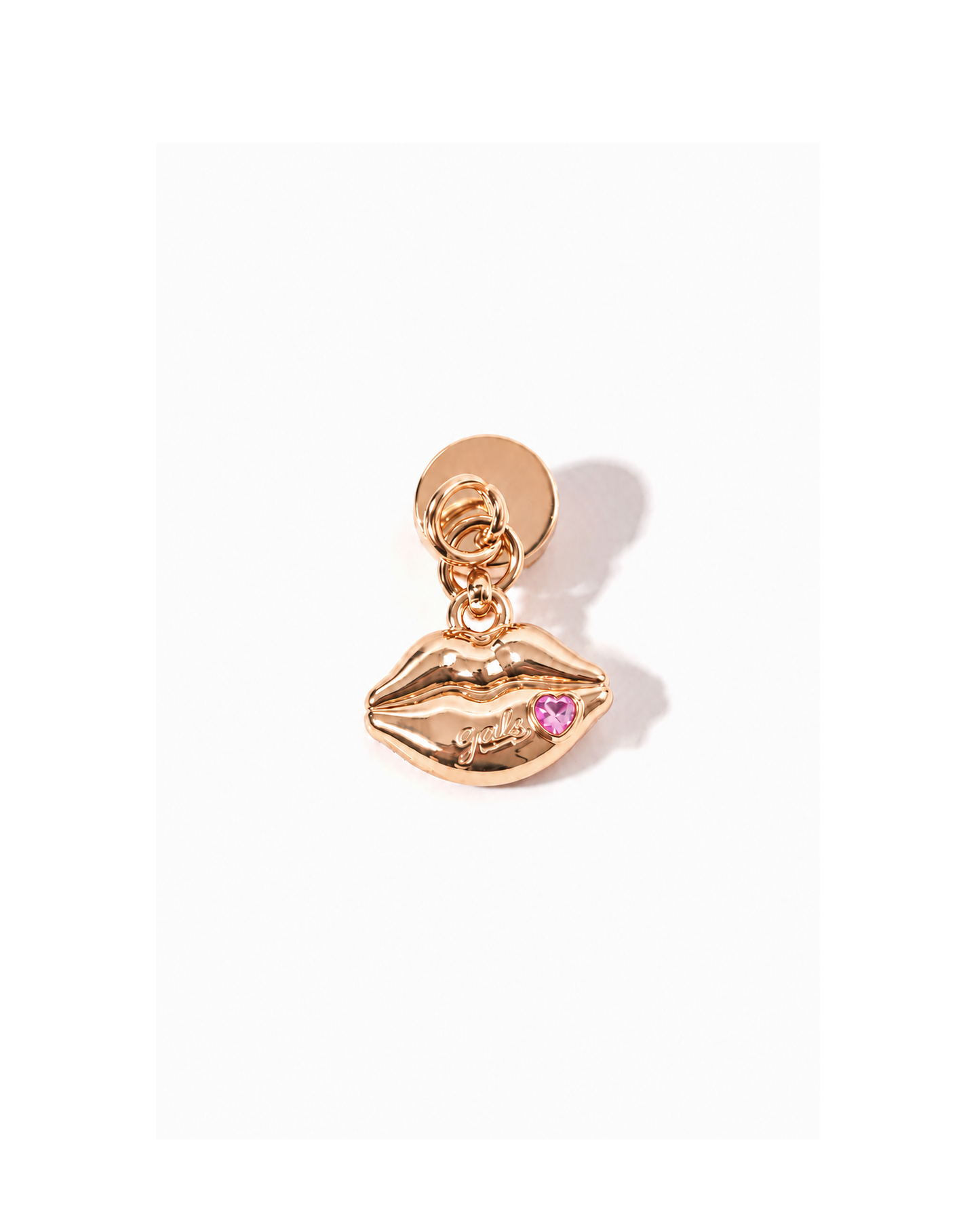 LIPS CHARMS (GOLD)