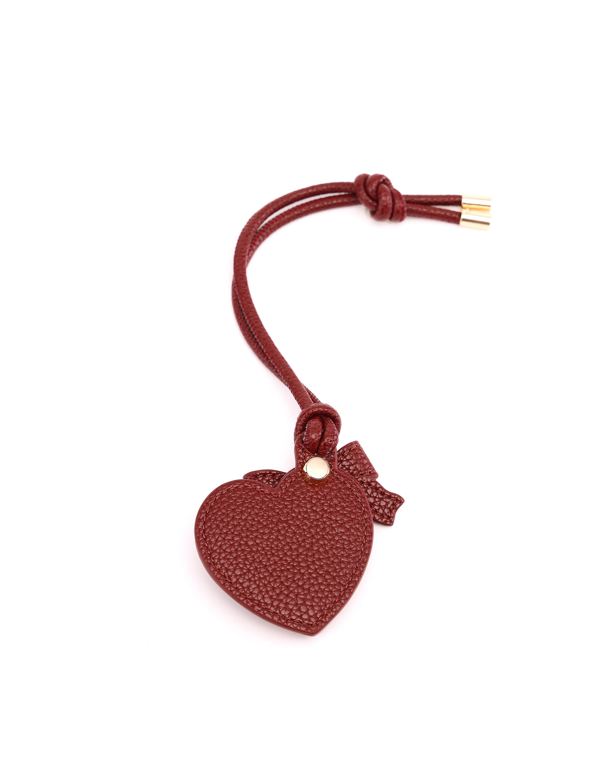 Rear view of GALS Lovette Mirror Tag Large in Mulberry