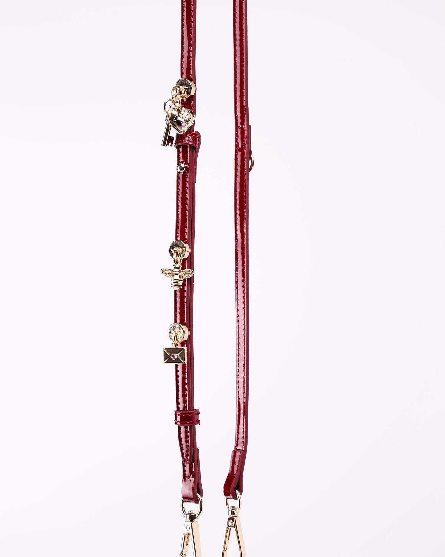 GALS CHARM LOOP (MERLOT)