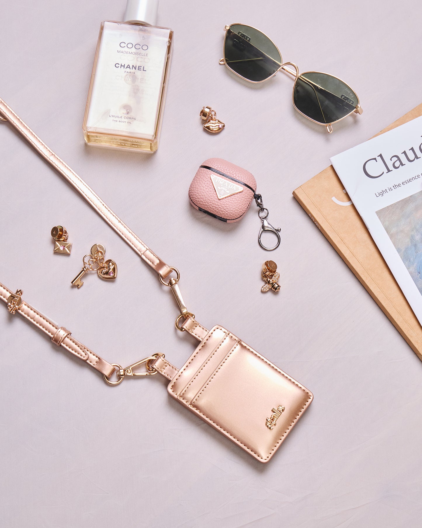 GALS CHARM LOOP (ROSE GOLD)