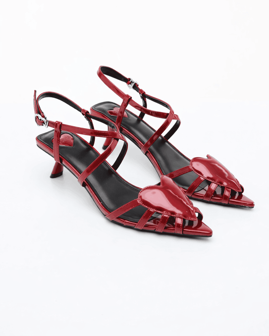 ROSIE HEELS (MAROON)
