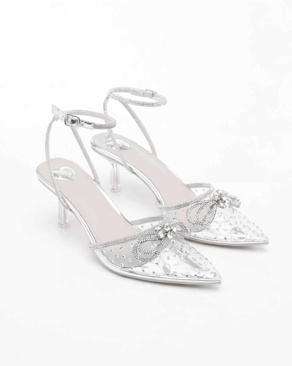 DIAMANT HEELS (SILVER)